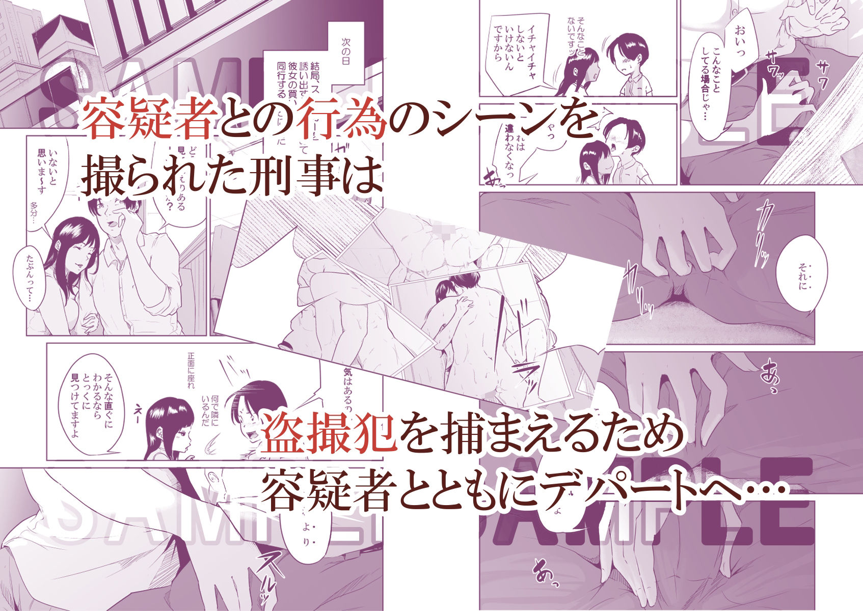 サンプル画像1:疑わしい女〜狂乱の章〜(モノクロイド) [d_218379]