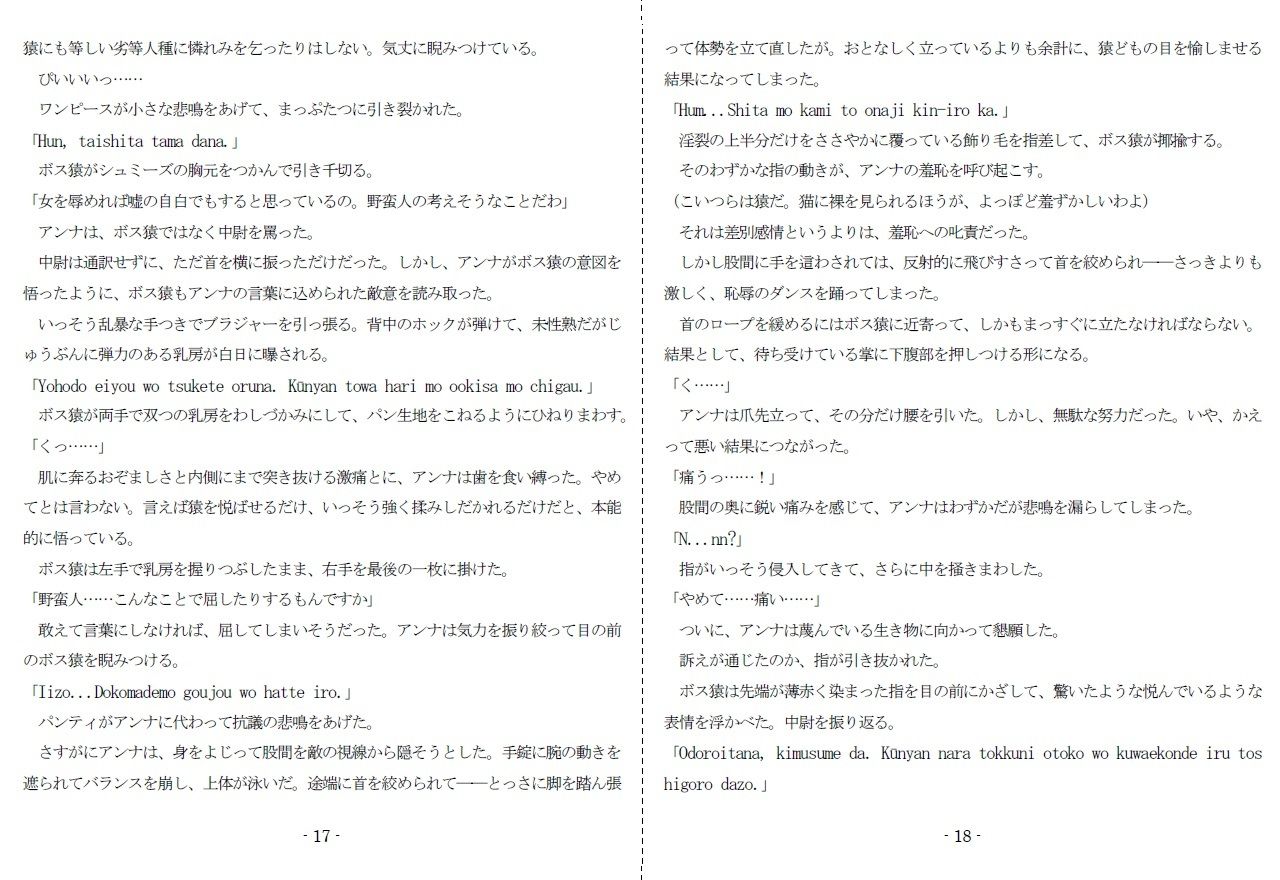 サンプル画像4:復讐の雷跡果てるとき(SMX工房) [d_219131]