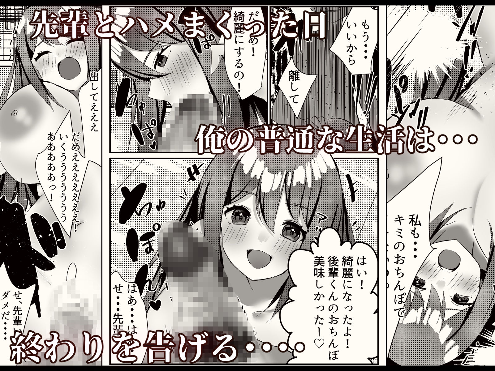 サンプル画像6:憧れの先輩とハメた事 放課後憧れの先輩に無理矢理襲われる話(Nanaci) [d_220244]