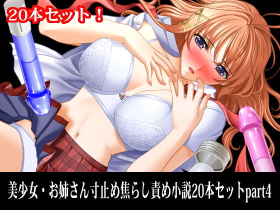 美少女・お姉さん寸止め焦らし責め小説20本セットpart4