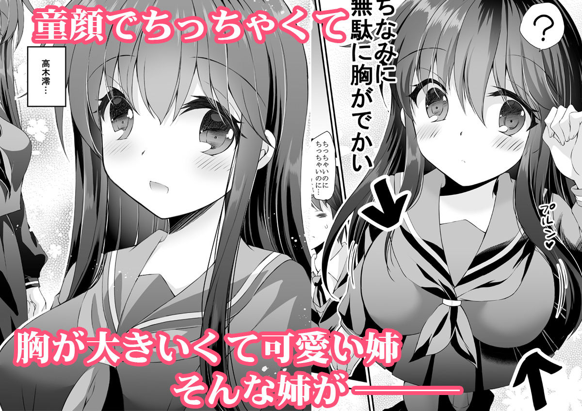 サンプル画像1:ロリ巨乳お姉ちゃんにおっぱいマッサージとえっちなこと(ARC) [d_220358]