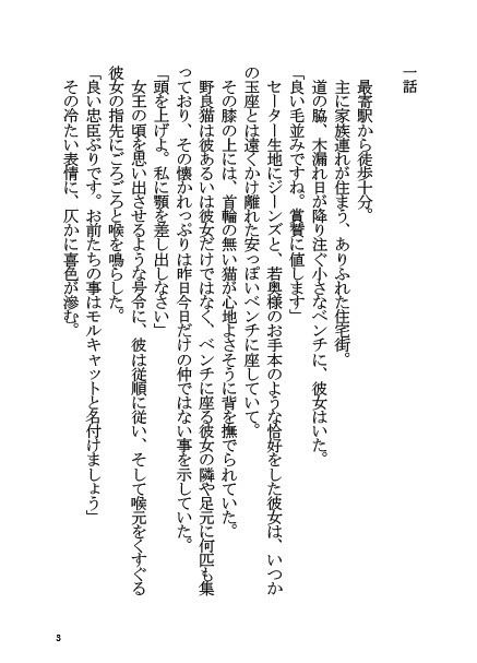 サンプル画像2:モルガンと同棲する本(角砂糖) [d_220411]