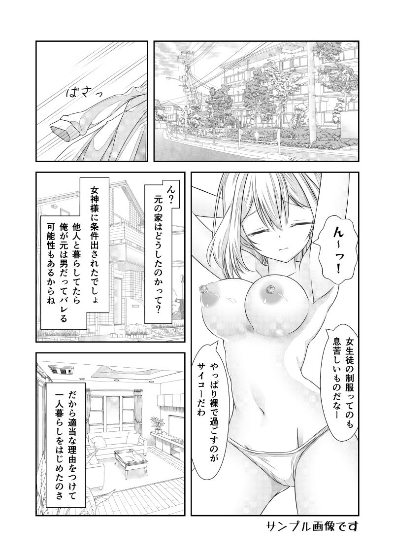 サンプル画像6:女体化チートが想像以上に万能すぎた その11 女体化聖女はネトゲで世界を創りたい(なかよShiこよShi) [d_220625]