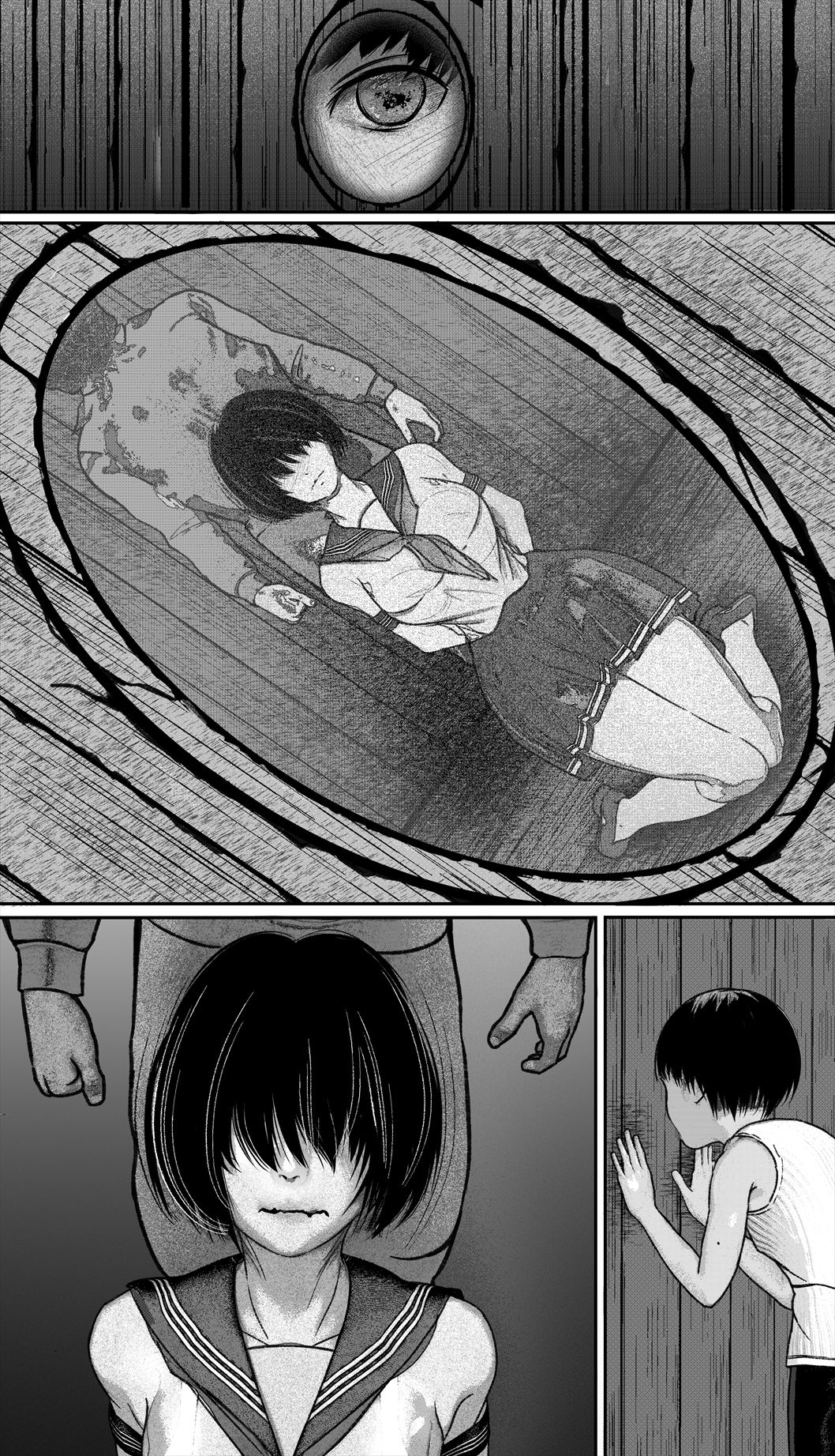 サンプル画像4:首絞め！！！スナッフ・オナニー・comic(岩石堂) [d_220661]