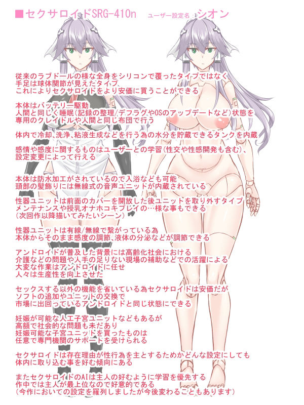 サンプル画像6:セクサロイドの居る性活 ―シオン編―(そろのさん家) [d_220682]