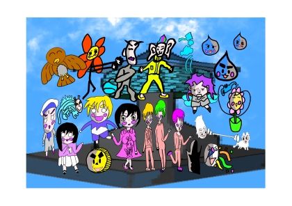 サンプル画像3:ロウソクのほのお童話とファンへのプレゼントキャラ掲載作品(えのきだけ  さんしろう) [d_220757]