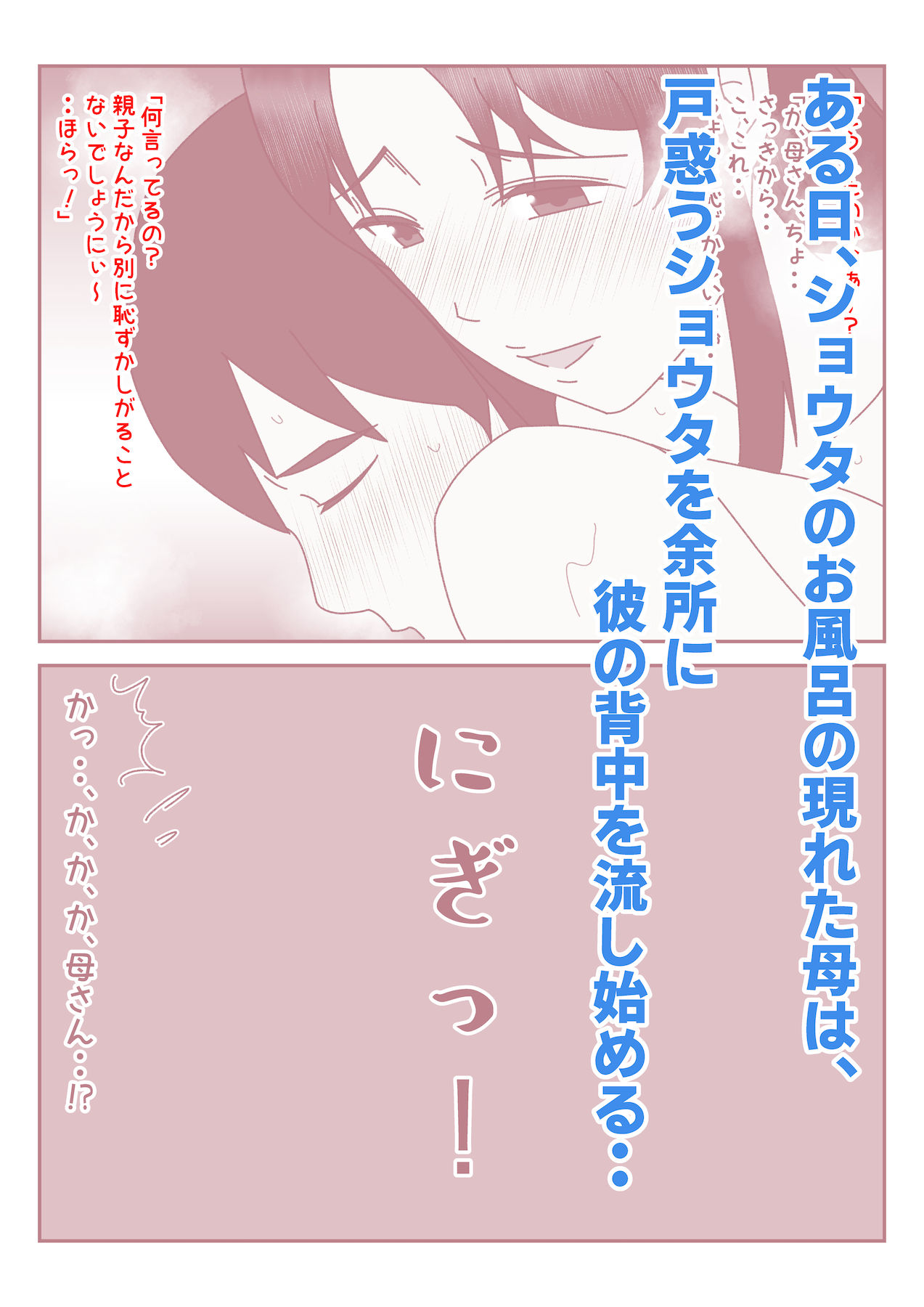 サンプル画像4:僕の日に3回のオナニールーティンが日に3回の母さんとのセックスライフに変わった日。(みとれいゆ) [d_222043]