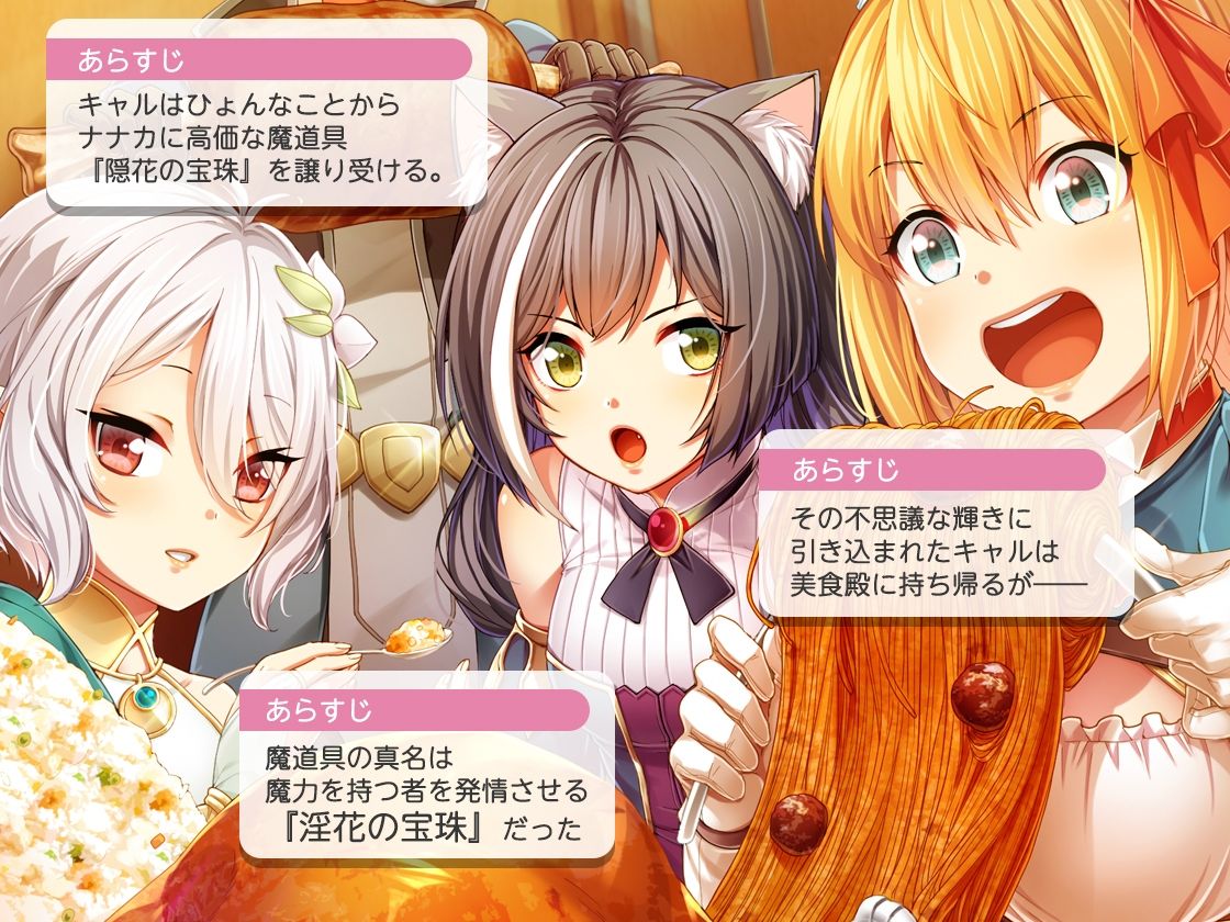 サンプル画像1:ユリコネクト！ Re:Dive 〜ハラペコ王女様とツンデレ猫娘の百合えっち生活〜(聖華快楽書店) [d_222842]