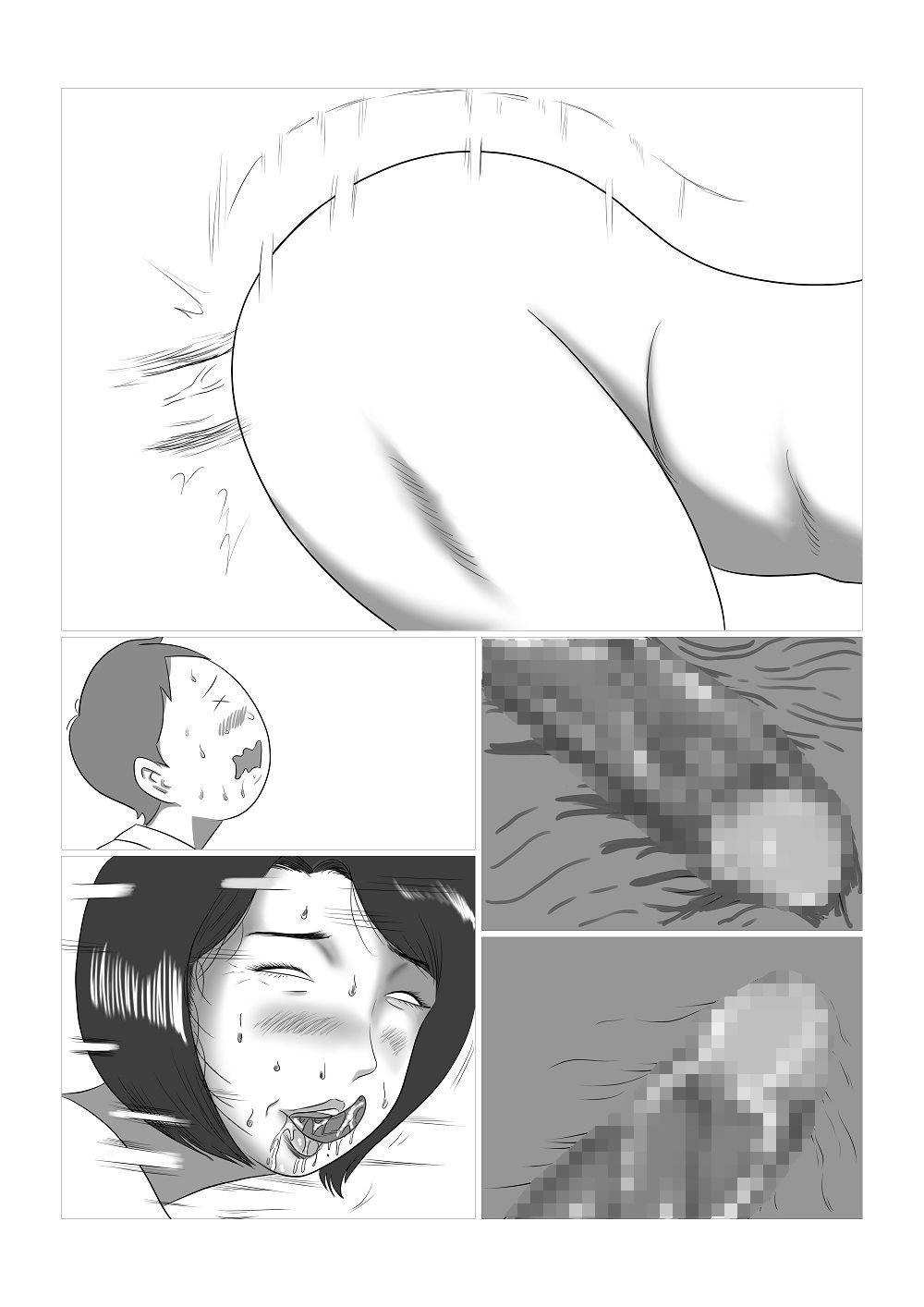 サンプル画像2:名前も知らないパートタイマー熟女と仕事帰りに突然セックス(すりごま) [d_222902]