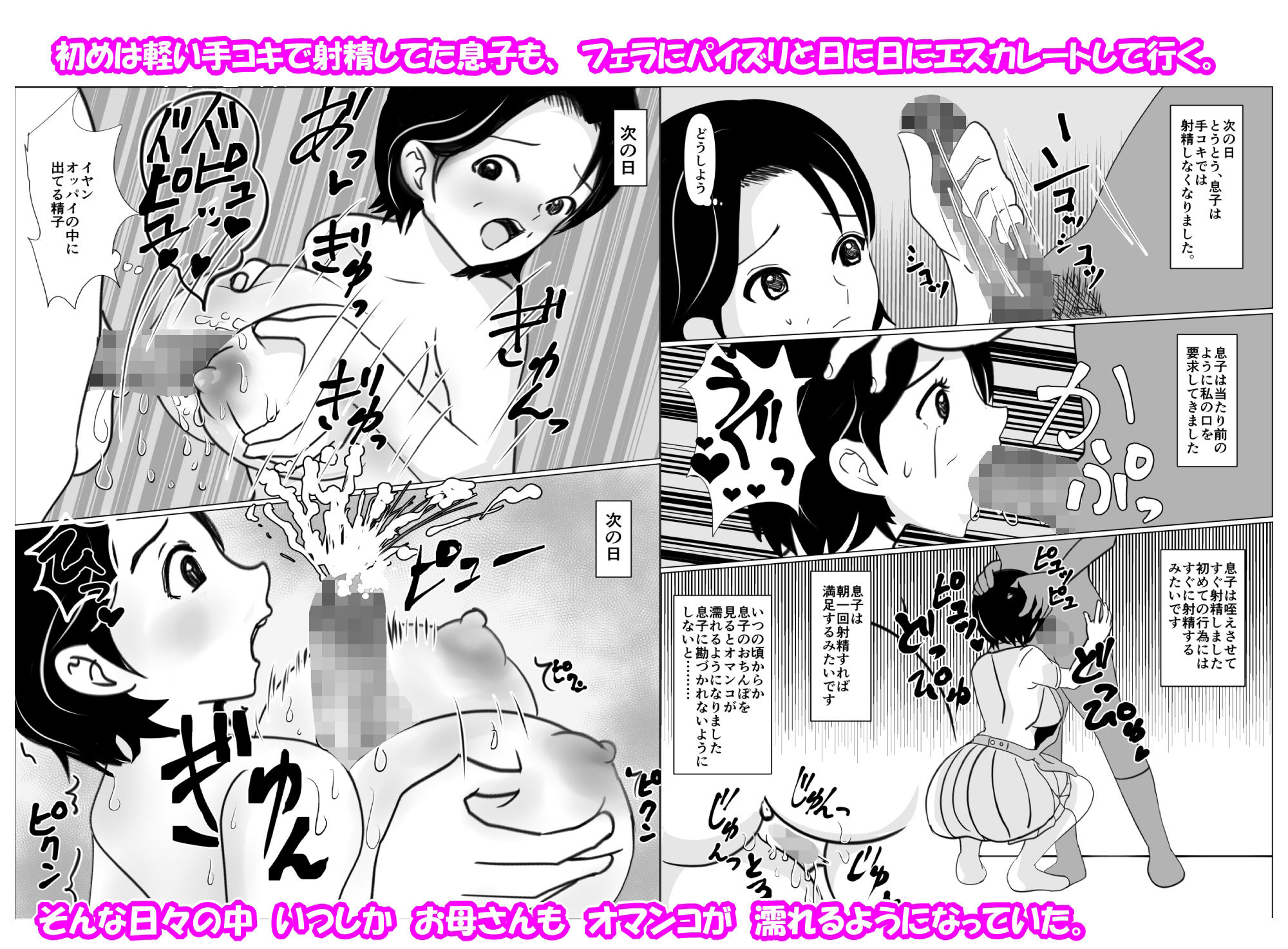 サンプル画像2:一般家庭の母子相姦(春画太郎) [d_222958]