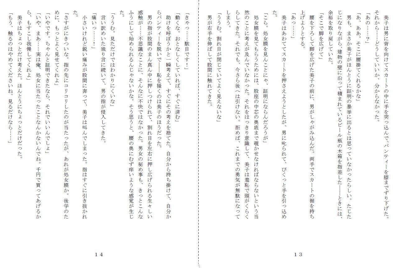 サンプル画像5:昭和集団羞辱史:物売編（昼）(SMX工房) [d_224020]