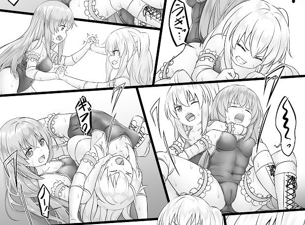 学校で女子プロレス！ 全員失神失禁 急所・粘膜攻撃編
