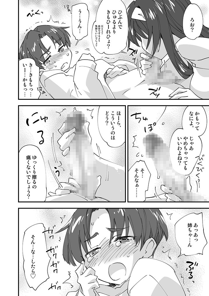 弟！お姉ちゃんのえっちの練習に付き合いなさいっ！