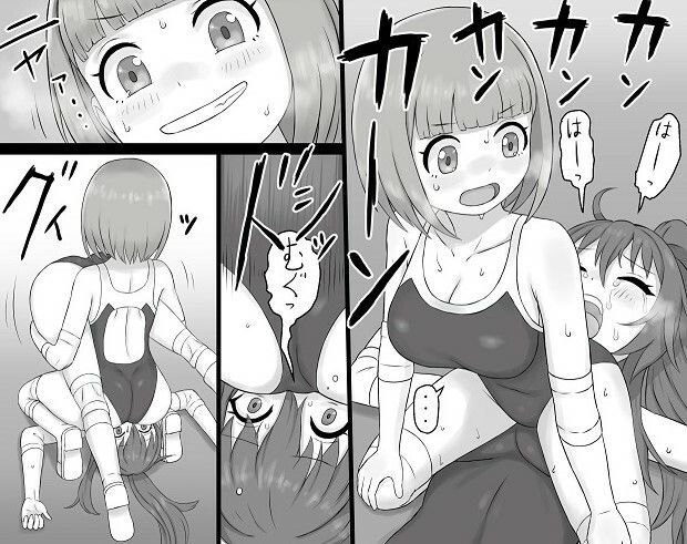 学校で女子プロレス！ 全員失神失禁 追い打ち編〜試合は終わったのに・・・〜