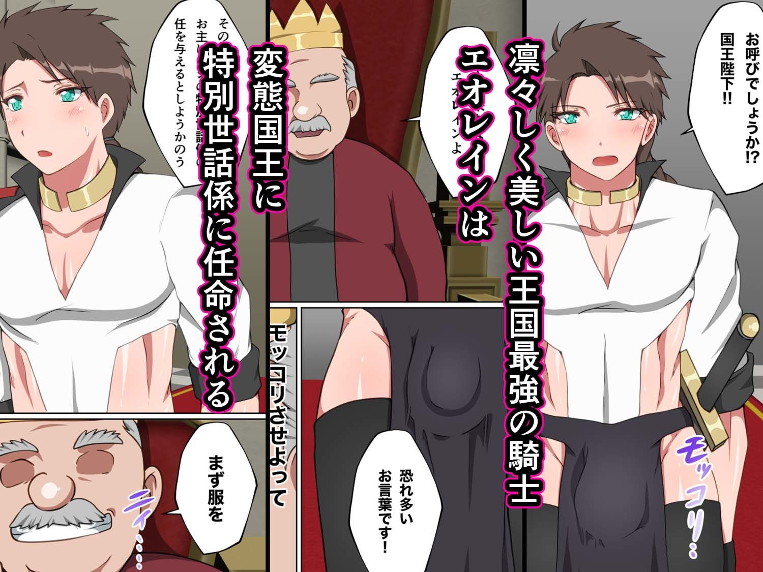 サンプル画像1:卑猥の国の美騎士♂(ダンパチーノ) [d_227066]