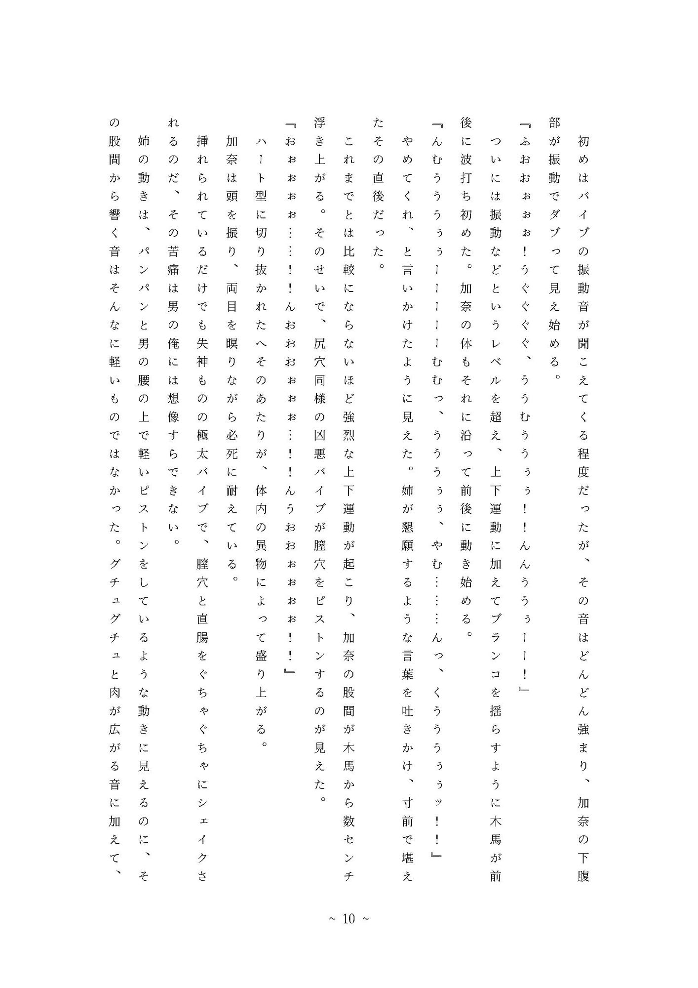 サンプル画像2:拉致られてNTRられた姉妹が地下室監禁されてリョナられる:Disk1＋2(パーカーパーカー) [d_227130]