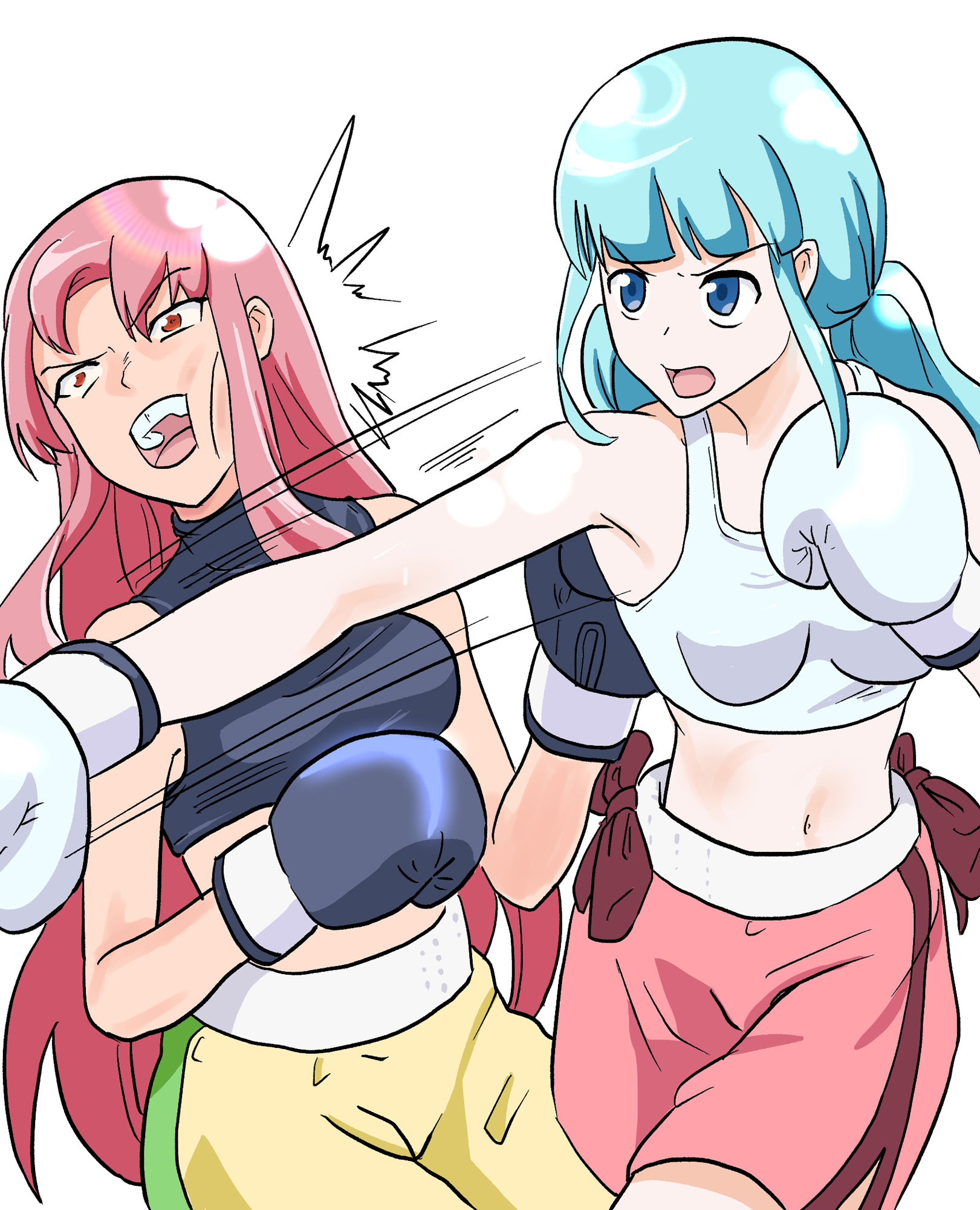 サンプル画像6:女子ボクシング ミサキ番外編(アドベンチャー) [d_227556]