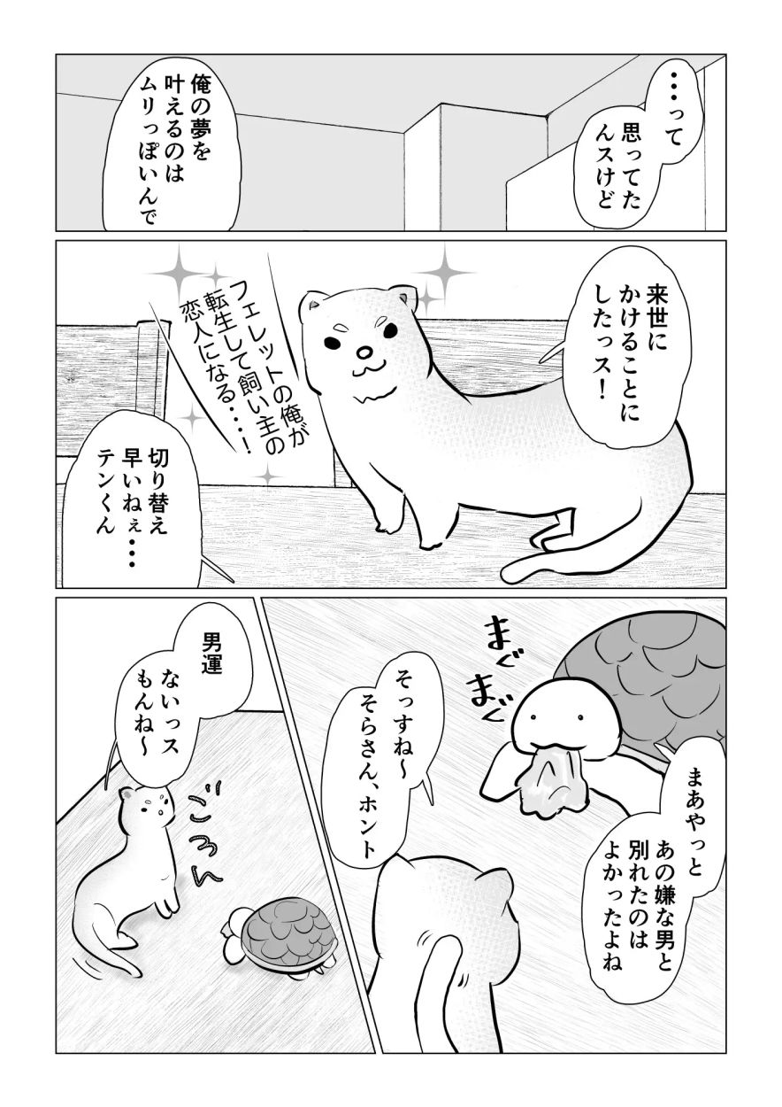 フェレ恋〜愛しのペットとHしちゃう?不感症のはずなのにクリもナカも開発されちゃいました〜の画像1