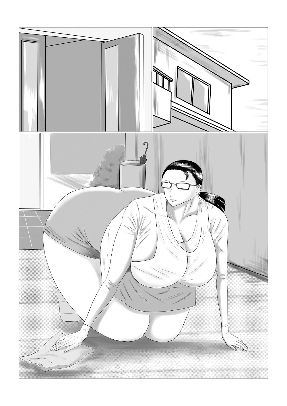 サンプル画像1:ふたなり専門アダルトグッズ訪問販売員のエチエチ営業(すりごま) [d_228869]