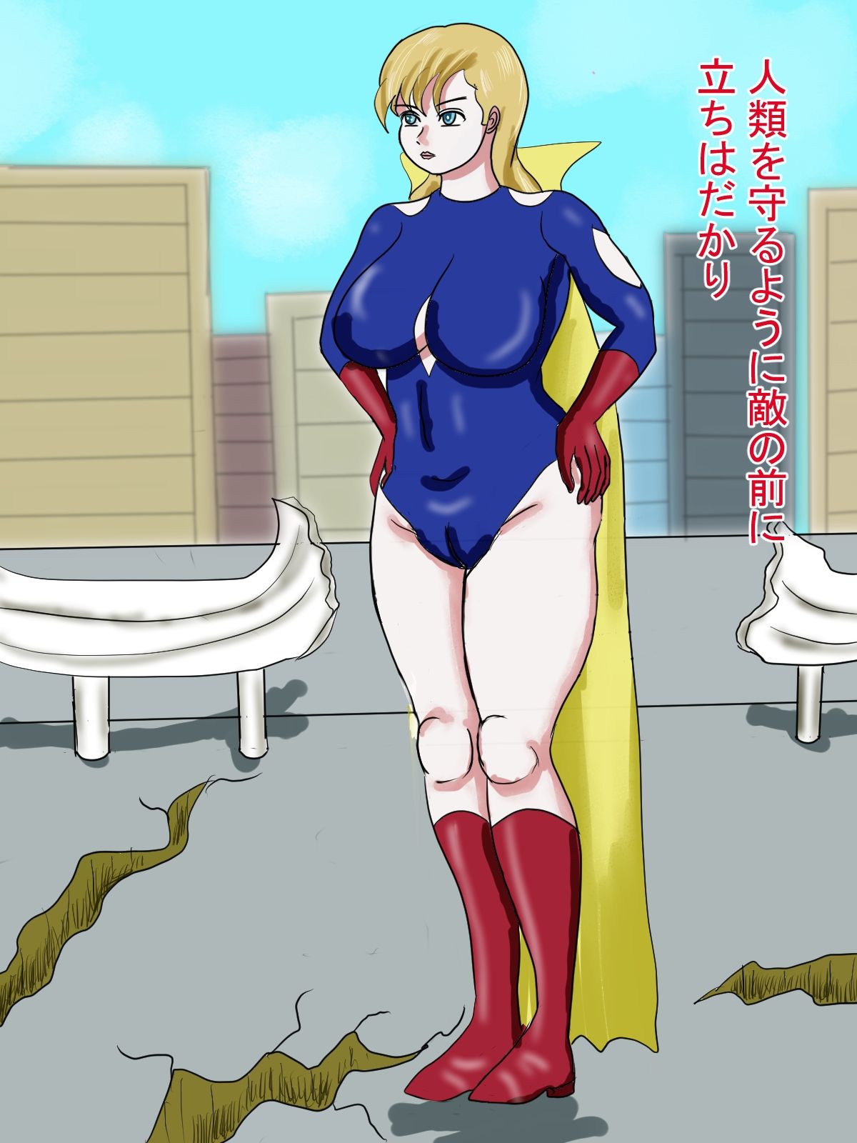 サンプル画像3:ダイナマイトレディー 異種姦出産ショー(happy moment) [d_229422]