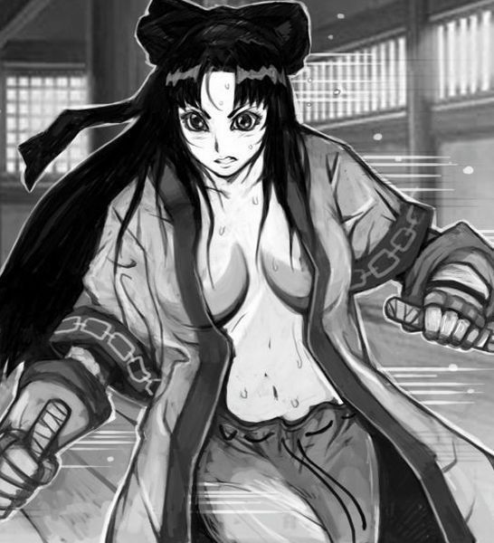 サンプル画像2:髪切りマッチ(海鳥プロジェクト) [d_230436]