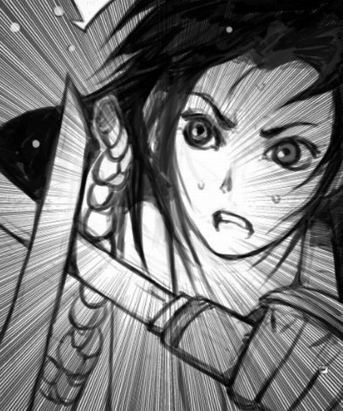 サンプル画像5:髪切りマッチ(海鳥プロジェクト) [d_230436]