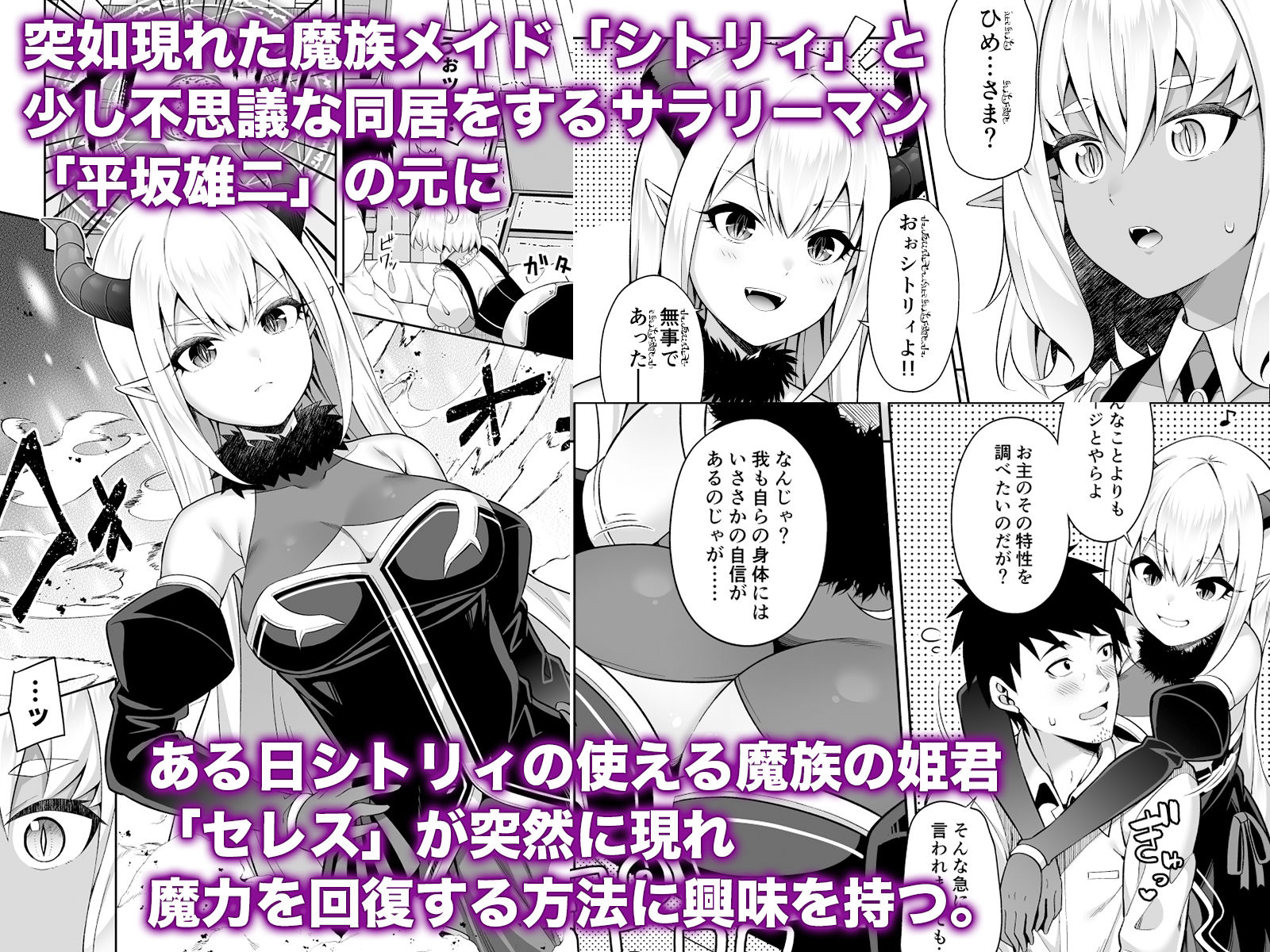 サンプル画像1:異世界メイドと1Rの主2(ふじ家) [d_231230]