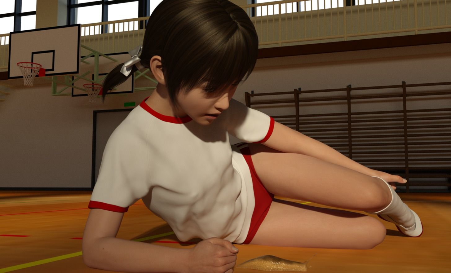 サンプル画像2:イケない遊び(3DCG Creation) [d_231458]