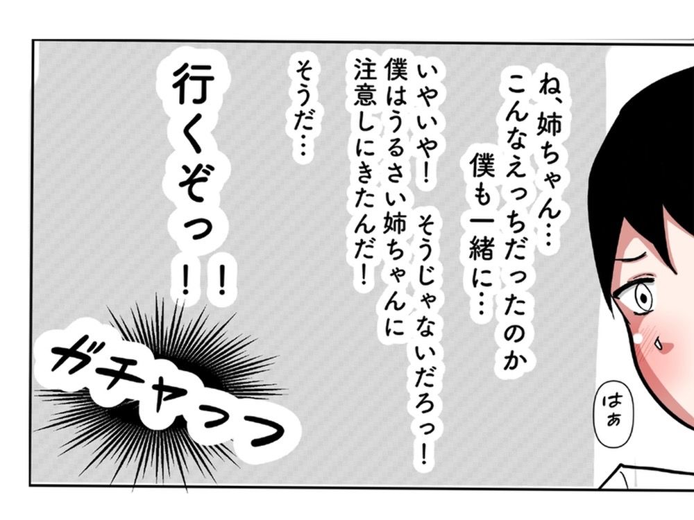 お姉ちゃんと中出しセックスするおとうと