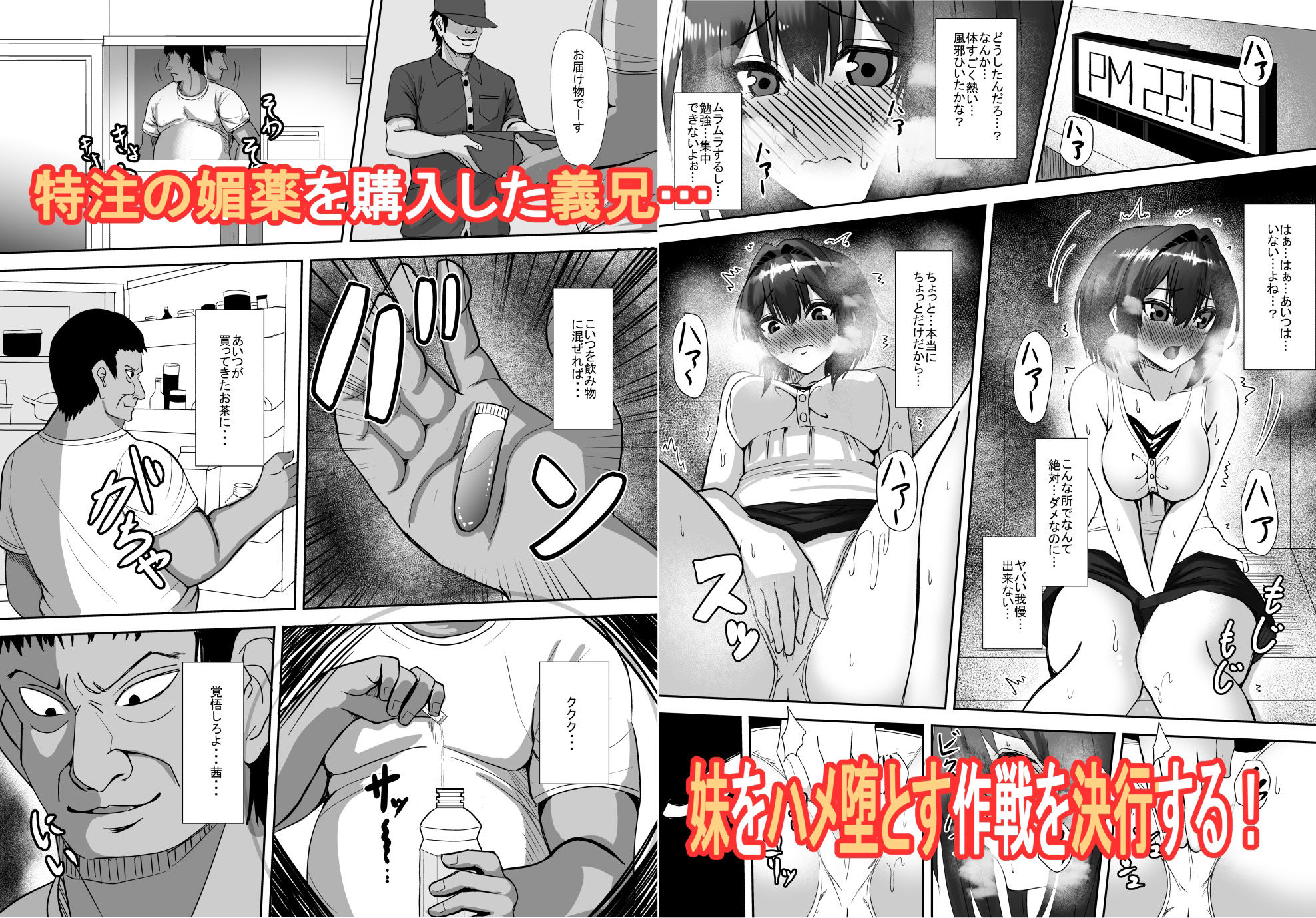 サンプル画像2:生意気な義妹が俺の性処理ペットになるまで(sandoon) [d_232374]