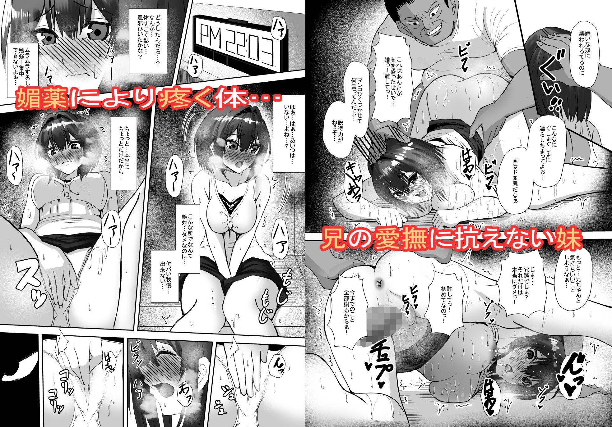 サンプル画像3:生意気な義妹が俺の性処理ペットになるまで(sandoon) [d_232374]