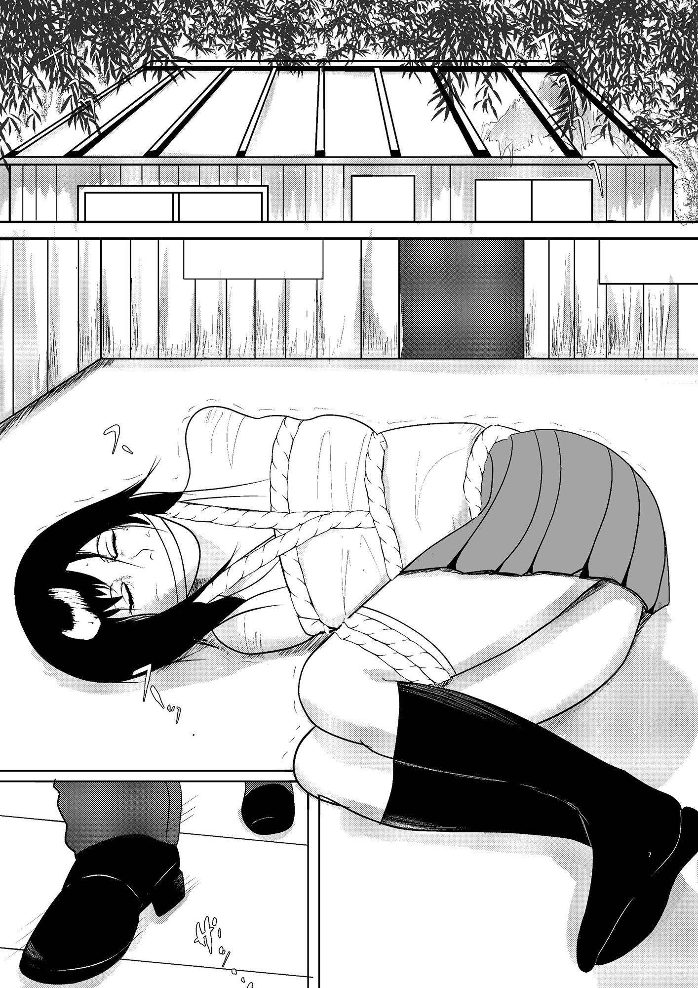 サンプル画像4:田舎で拉致られ、犯●れて(卓上の鬼) [d_232726]