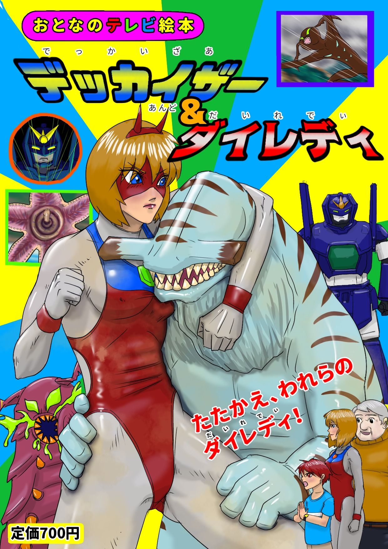 サンプル画像1:デッカイザー＆ダイレディ(Drケローの恐怖の島) [d_233554]