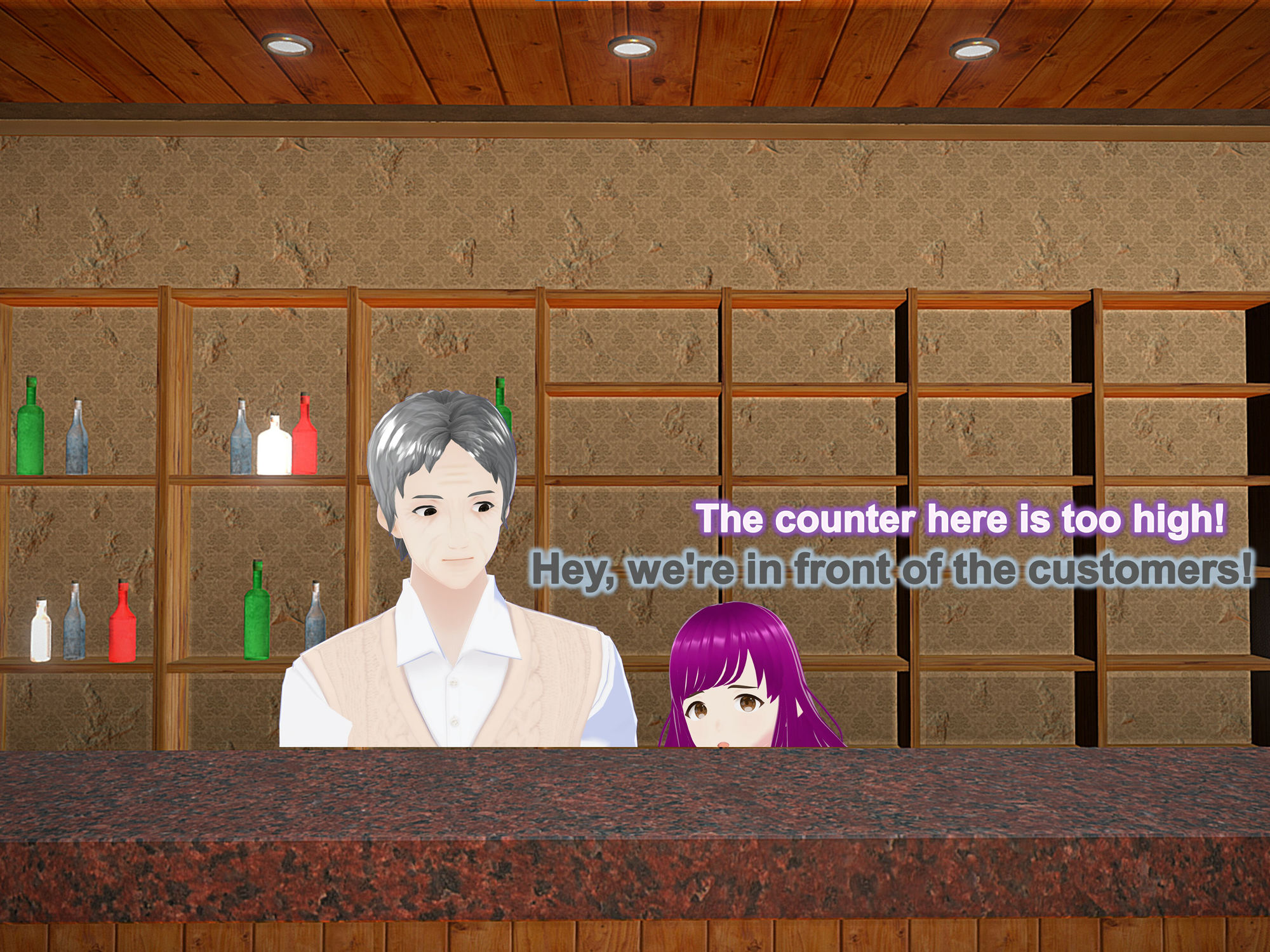 サンプル画像1:Outgrowing only girls， Overtake boys， Growth sound in the cafe(女子成長クラブ) [d_234094]