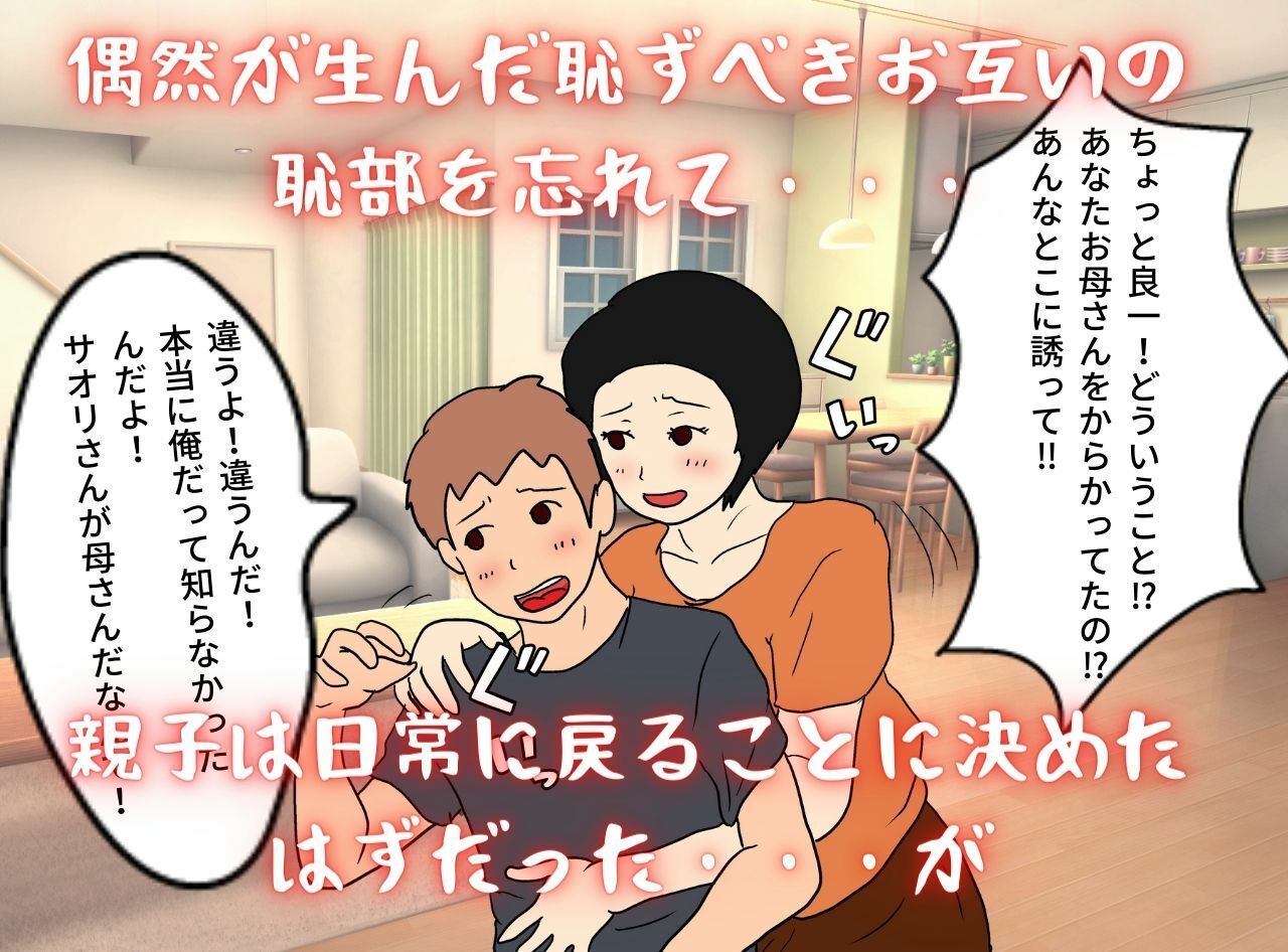 サンプル画像4:私が堕ちた母子相姦「ネットで出逢った相手は実の息子」(母子相姦の記録) [d_235467]