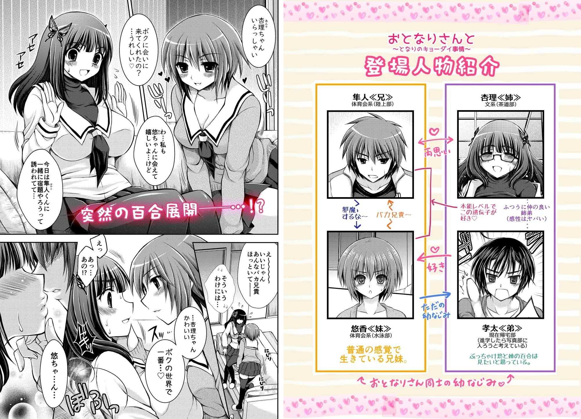 サンプル画像1:おとなりさんと〜となりのキョーダイ事情〜(しーざー) [d_235906]