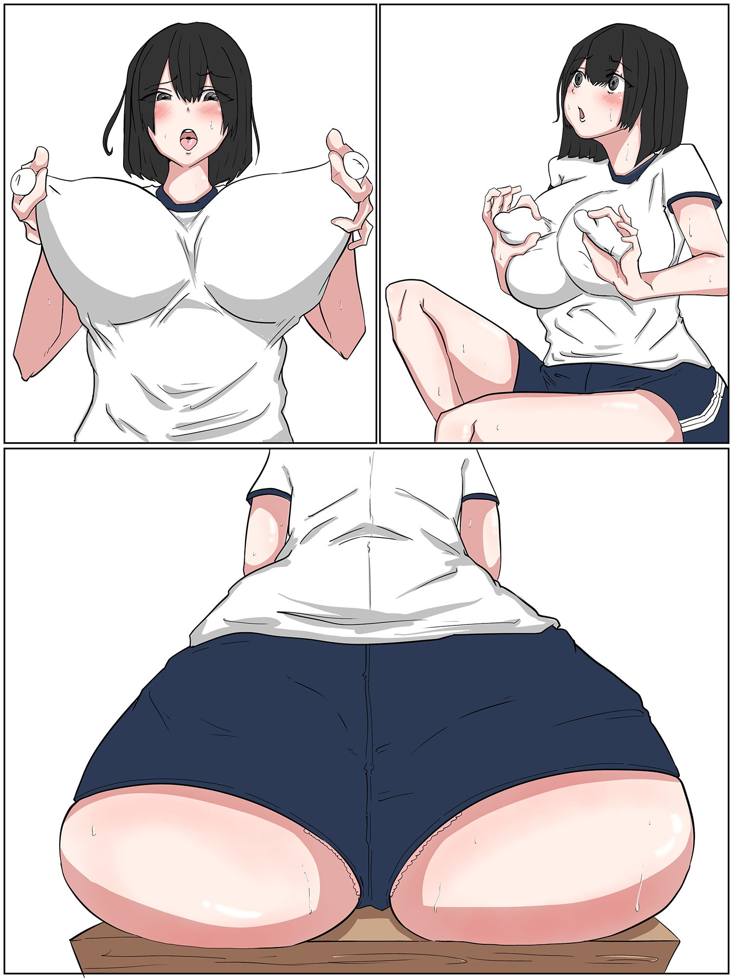 サンプル画像5:巨乳jkの教室オナニー(パンプキン) [d_236073]