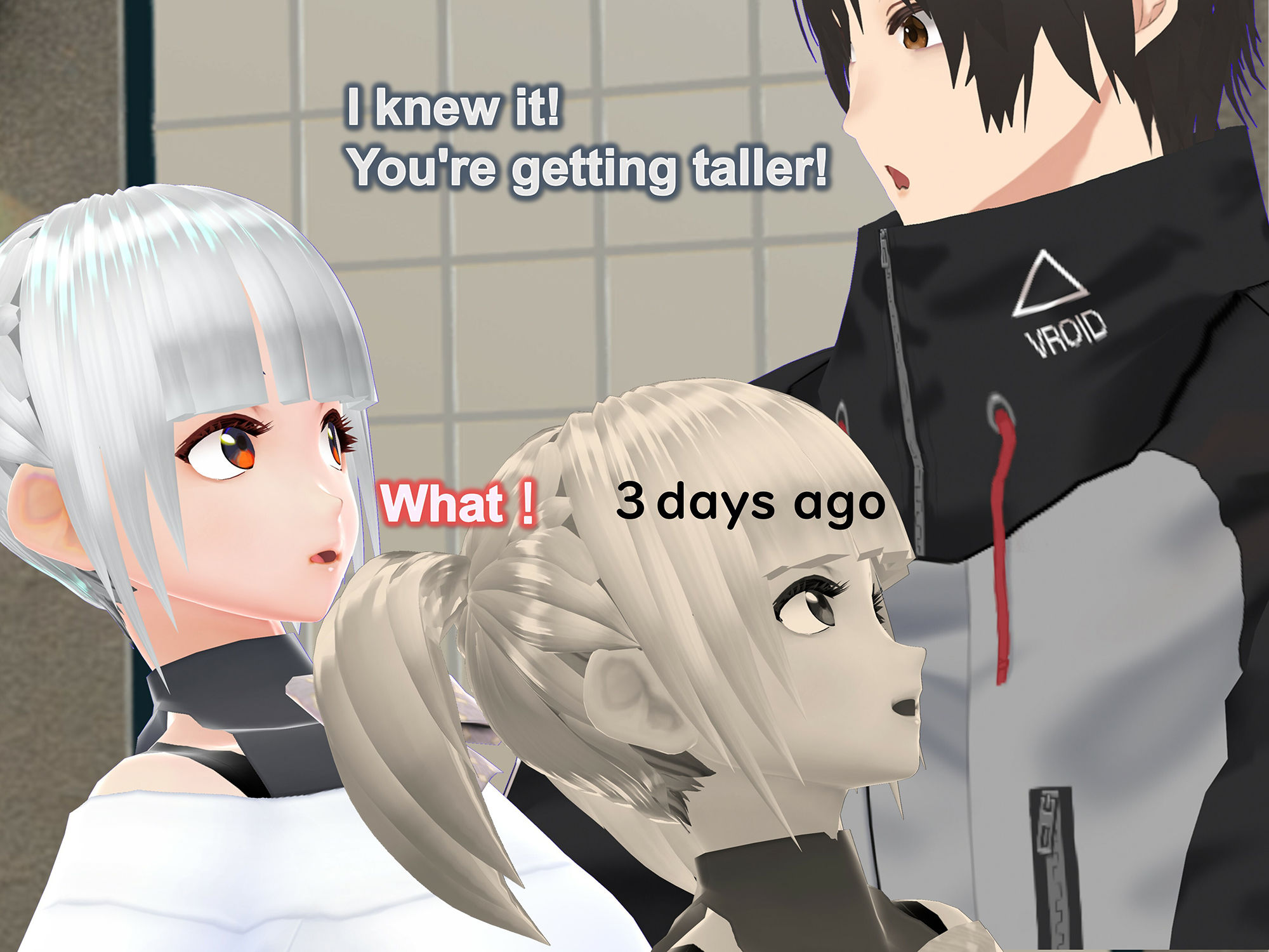 サンプル画像5:Outgrowing only girls， Overtake boys， Growth sound in video streaming(女子成長クラブ) [d_236109]