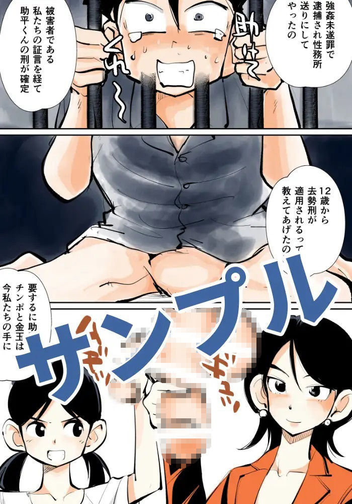 サンプル画像4:去勢入門3(ピーカン) [d_236386]