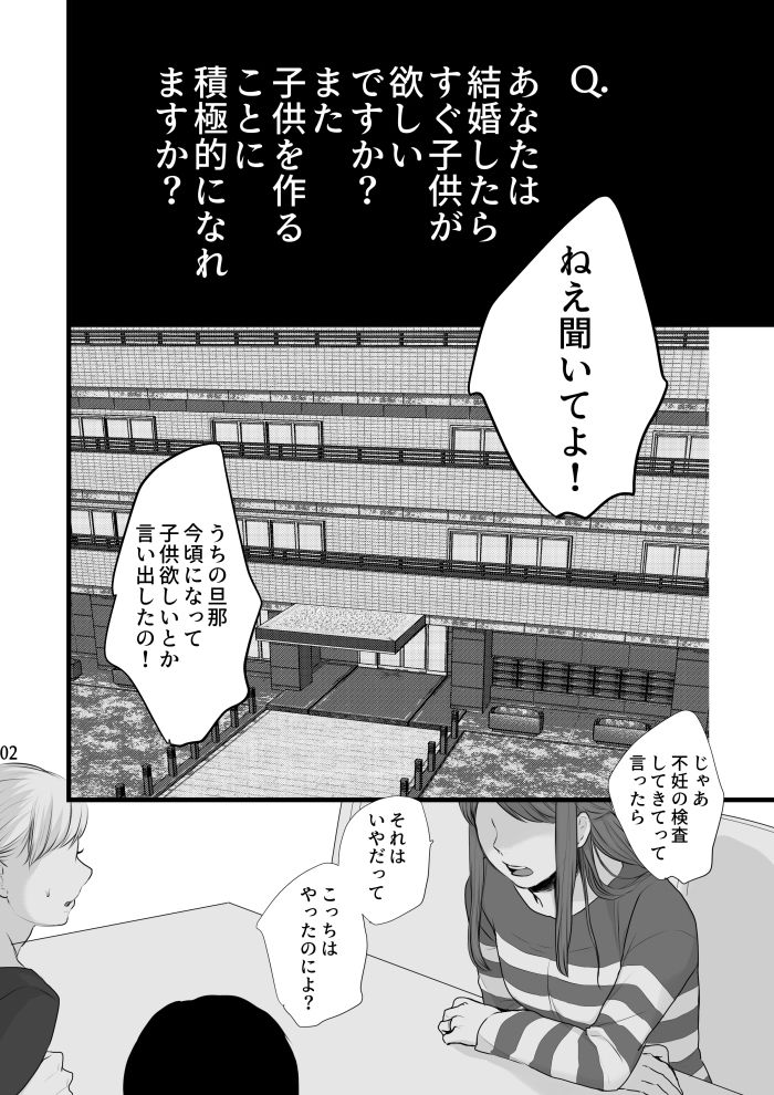 サンプル画像1:僕しか男を知らない可愛い妻が子作りエッチのためになんでもしてくれる2(じりたり！) [d_237707]