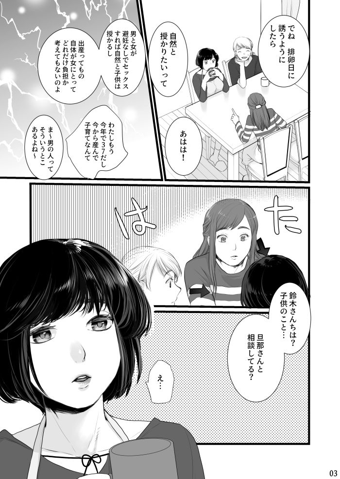 サンプル画像2:僕しか男を知らない可愛い妻が子作りエッチのためになんでもしてくれる2(じりたり！) [d_237707]