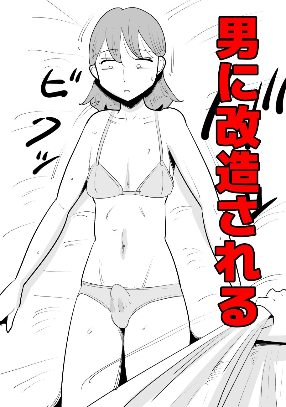 サンプル画像2:男体化する女(ぺんちゃぺん) [d_238187]