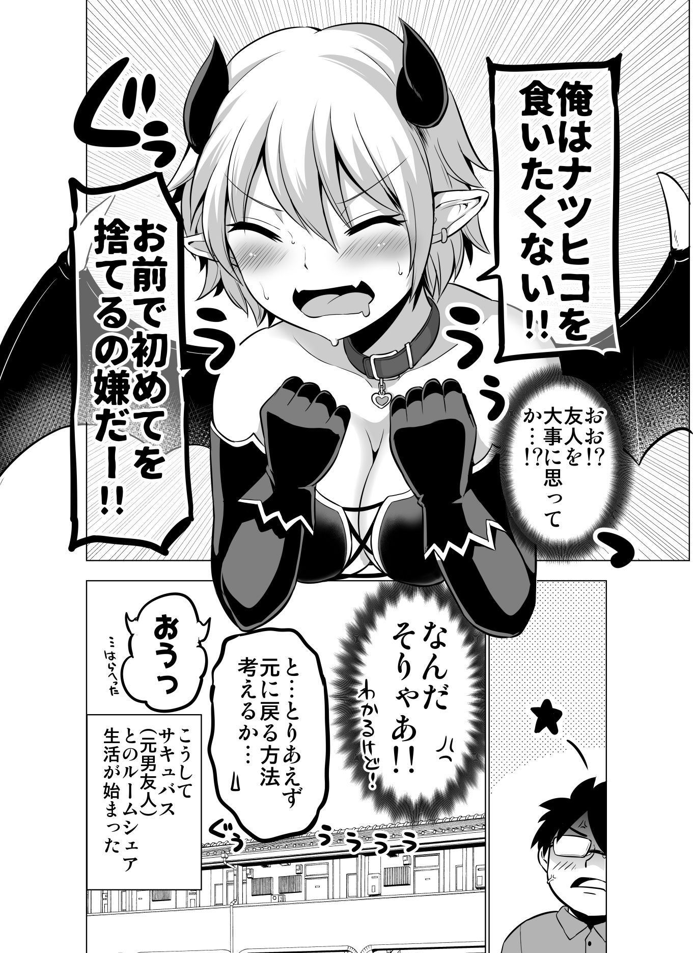 サンプル画像4:同居人（♂）がサキュバスになっちゃった話(ほしまきProject) [d_238765]