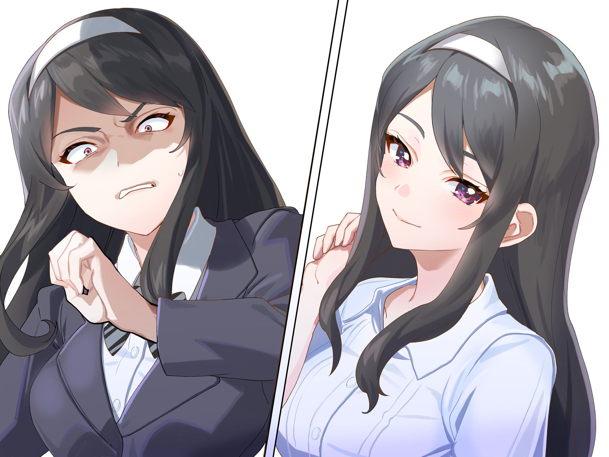 サンプル画像2:好感度操作スプレー 〜委員長に死ぬほど嫌われてから恋人になってイチャイチャする話〜(サポットノーズ) [d_239228]