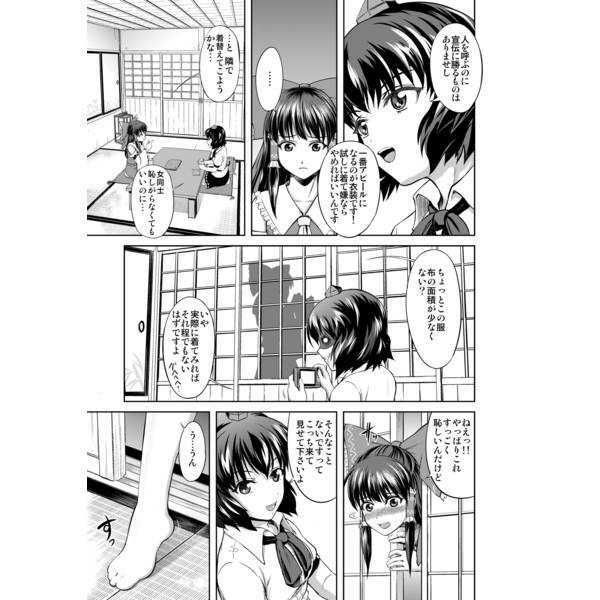 サンプル画像3:淫霊夢・博麗神社復興計画(第二茶会) [d_240833]