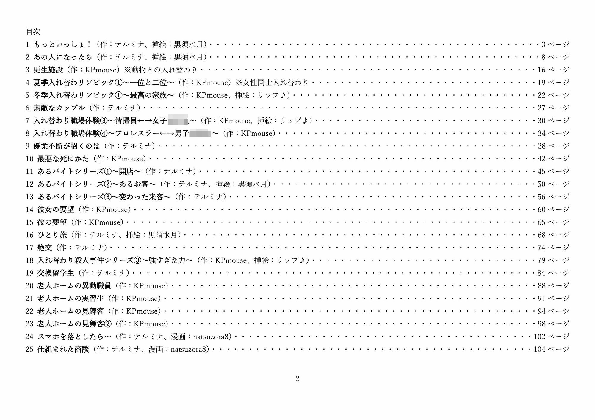 サンプル画像1:本当は怖い入れ替わり2〜オール戻らないエンド〜(入れキチサー) [d_241013]