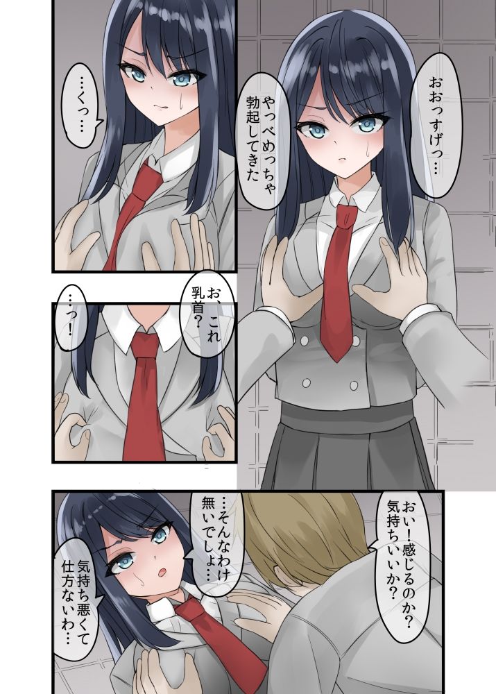 サンプル画像6:風紀委員長、ハメられ不良のトイレにされる(melonlime) [d_241188]