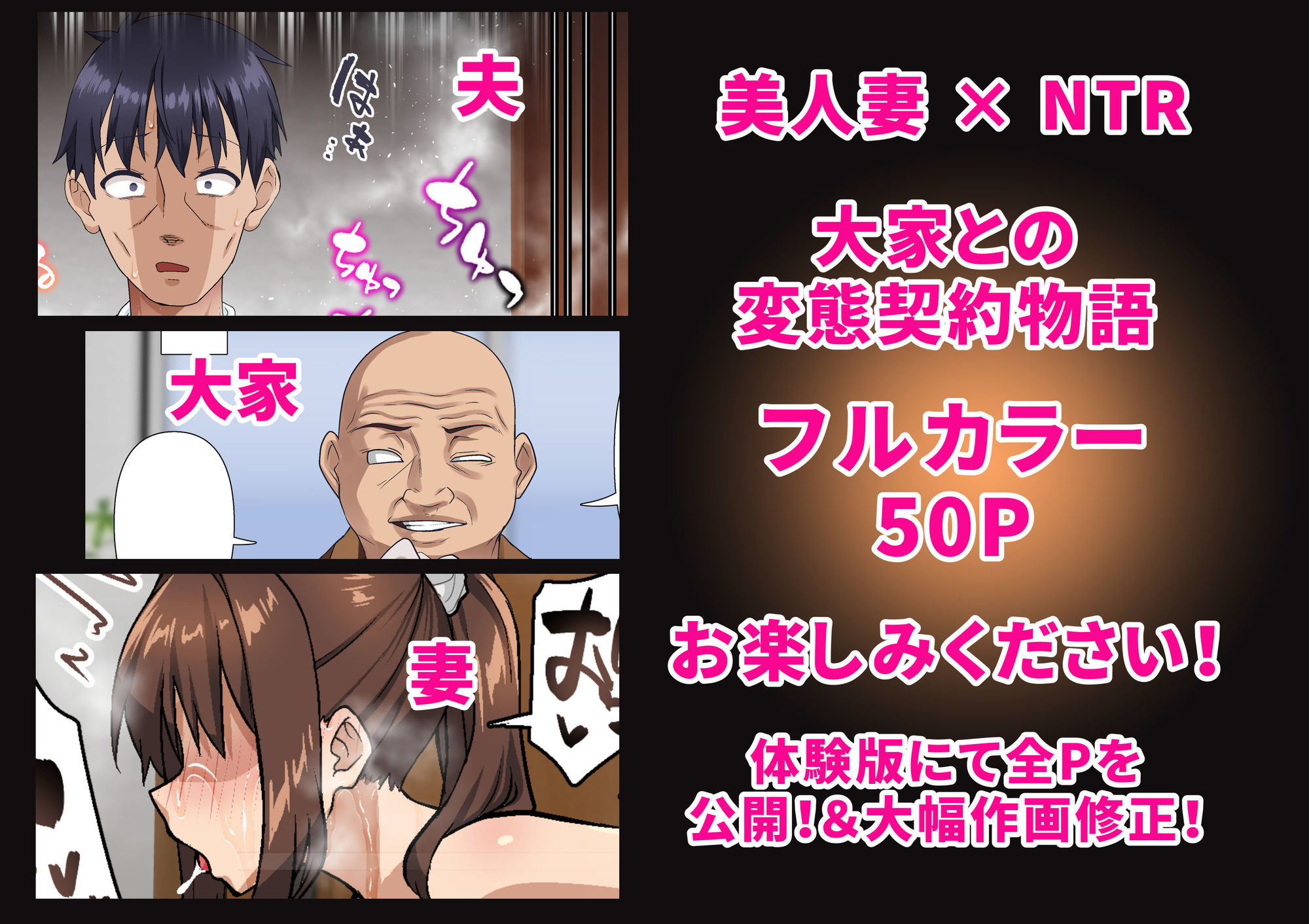 サンプル画像5:寝トラレ奥様と変態大家(白猫屋) [d_241579]