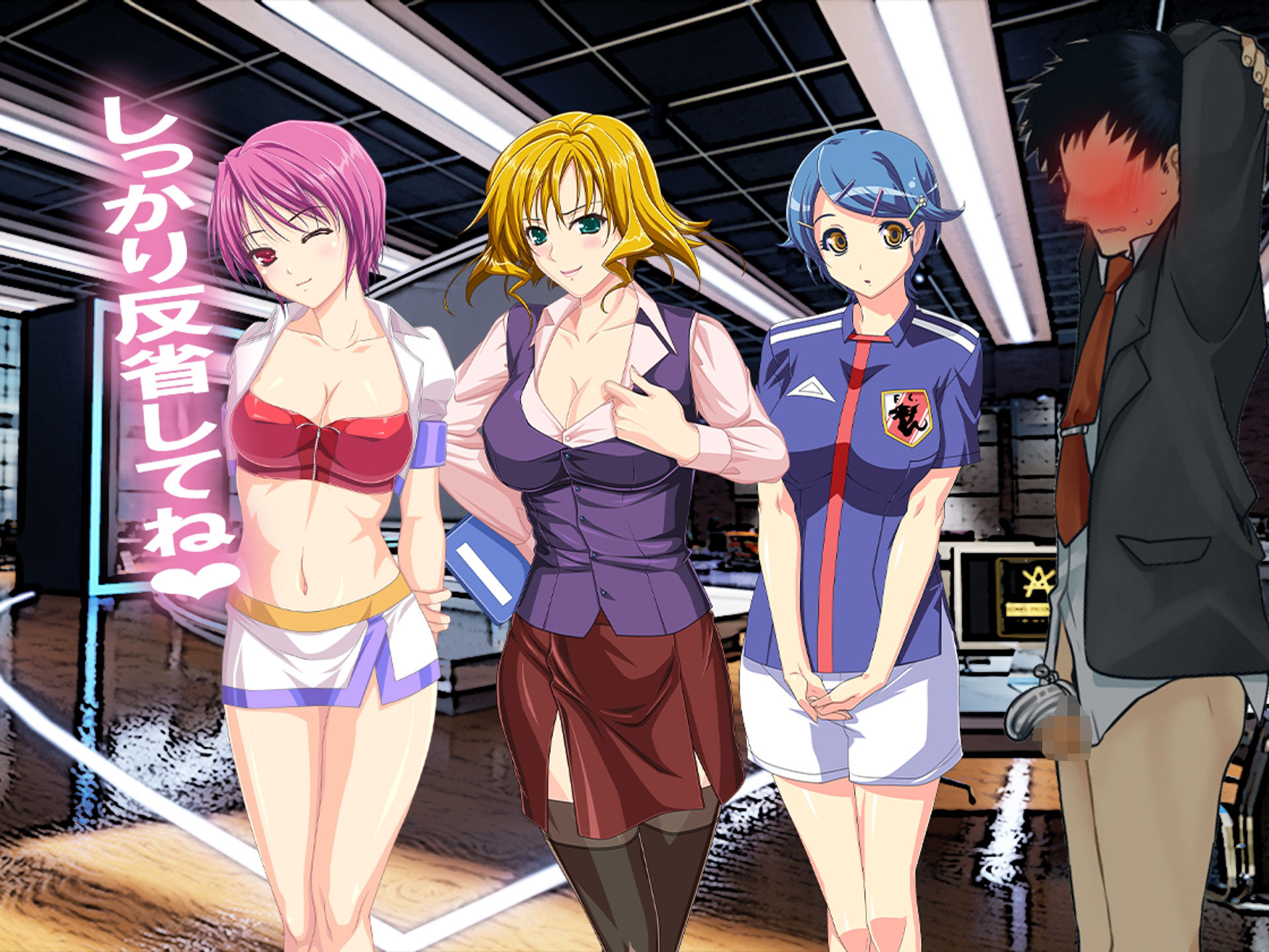 サンプル画像6:レズカップル様とカモフラージュ用寝取られマゾ(M小説同盟) [d_241750]