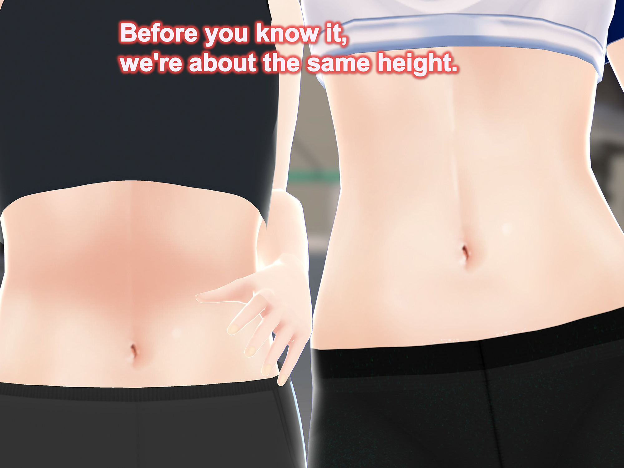 サンプル画像4:Outgrowing only girls， Overtake boys， Growth sound in the gym(女子成長クラブ) [d_242363]